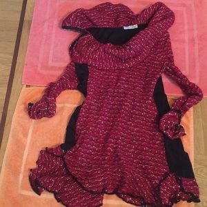 French sweater tunic /dress
